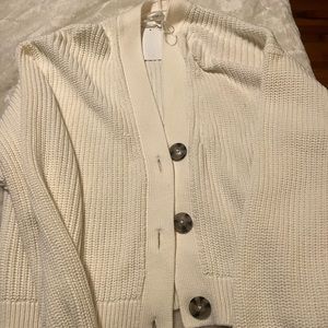 H&M Whit Cardigan